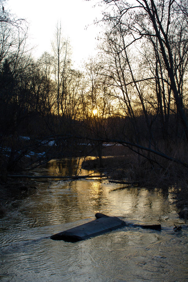 Крюково, река Горетовка